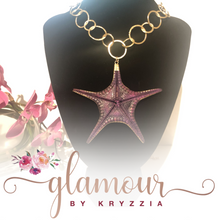 Cargar imagen en el visor de la galería, Collar Estrella Púrpura